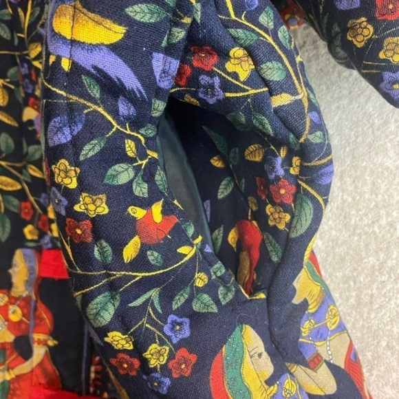 Ethnic Chinese QianBaiYi Indian Bohemian Indie Quilted Pattern Coat (Small) - Picture 14 of 16